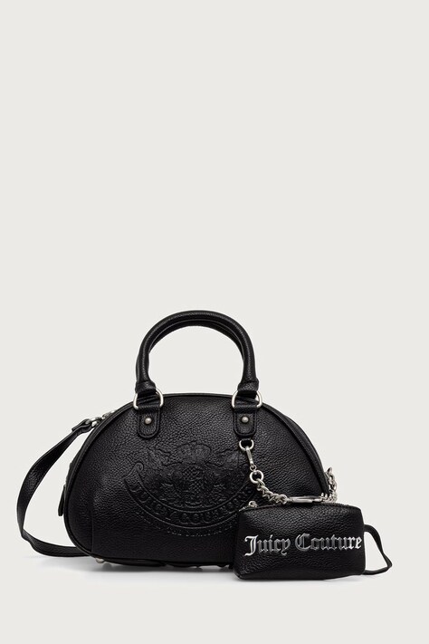 Juicy Couture Crossbody kabelka dámska z imitácie kože TWIG NARRATIVE čierna BEJTG999SWVP