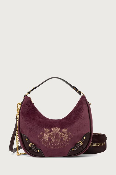 Juicy Couture Crossbody kabelka dámska TWIG NARRATIVE burgundská BIJTG99C7WZC