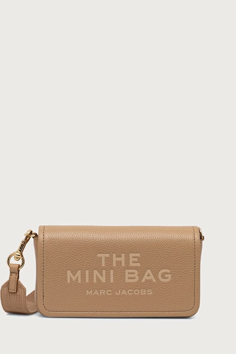 MARC JACOBS Crossbody kabelka dámska kožená THE MINI BAG béžová 2S4SMN080S02