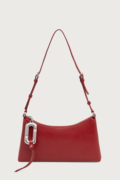 MARC JACOBS Torebka crossbody damska skórzana POUCH MINI BAG czerwona 2F6SMN011S01