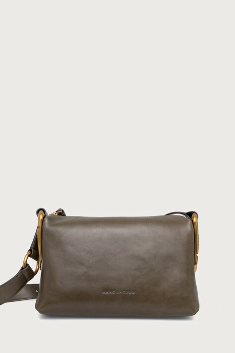 MARC JACOBS Crossbody torbica ženska usnjena MEDIUM SHOULDER BAG zelena 2P6HCR007H01