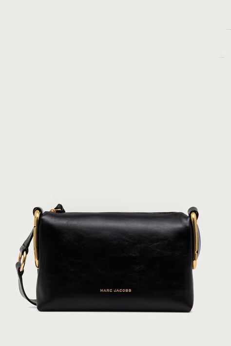 MARC JACOBS Crossbody torbica ženska usnjena MEDIUM SHOULDER BAG črna 2P6HCR007H01