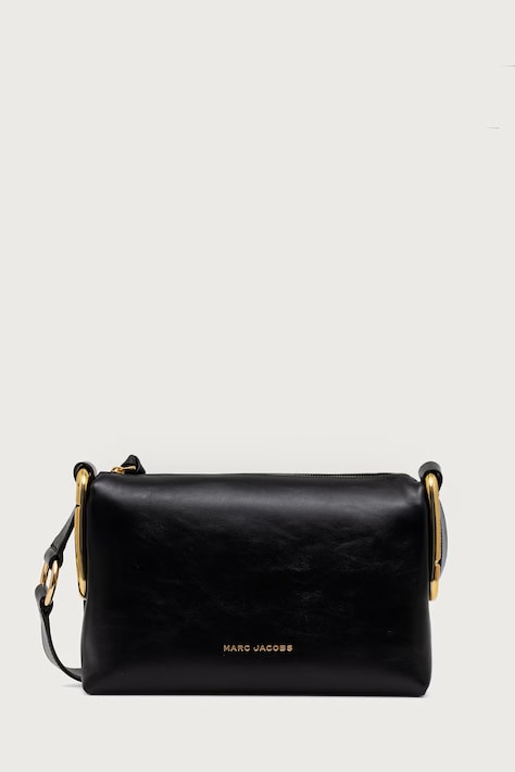 MARC JACOBS Crossbody torbica ženska usnjena MEDIUM SHOULDER BAG črna 2P6HCR007H01