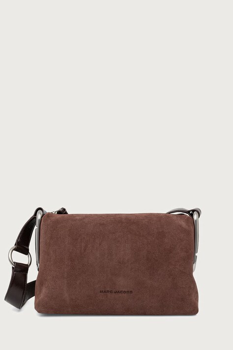 MARC JACOBS Crossbody torbica ženska semišasta MEDIUM SHOULDER BAG rjava 2F6HCR017H01