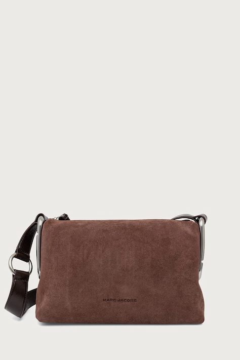 MARC JACOBS Crossbody torbica ženska semišasta MEDIUM SHOULDER BAG rjava 2F6HCR017H01