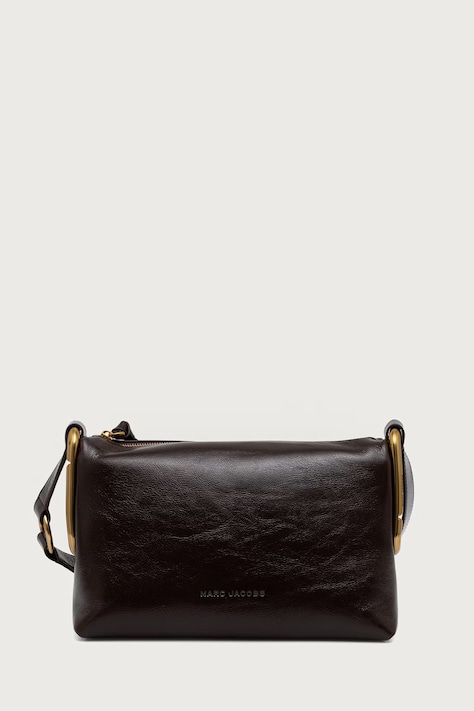MARC JACOBS Crossbody kabelka dámska kožená MEDIUM SHOULDER hnedá 2F6HCR004H01