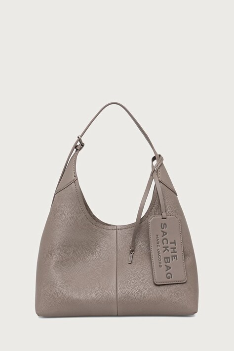 MARC JACOBS Kabelka typu shopper dámska kožená THE BELTED SACK béžová 2P6HSH027H01