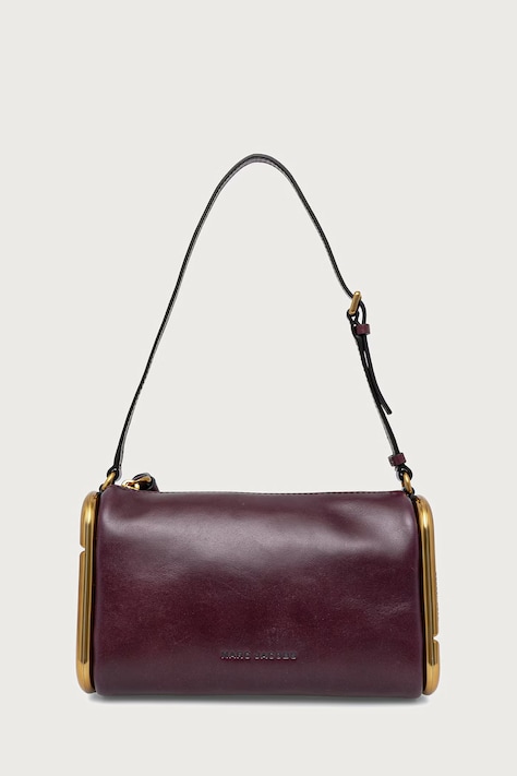 MARC JACOBS SMALL SHOULDER BAG torebka damska skórzana bordowa 2P6HSH013H01
