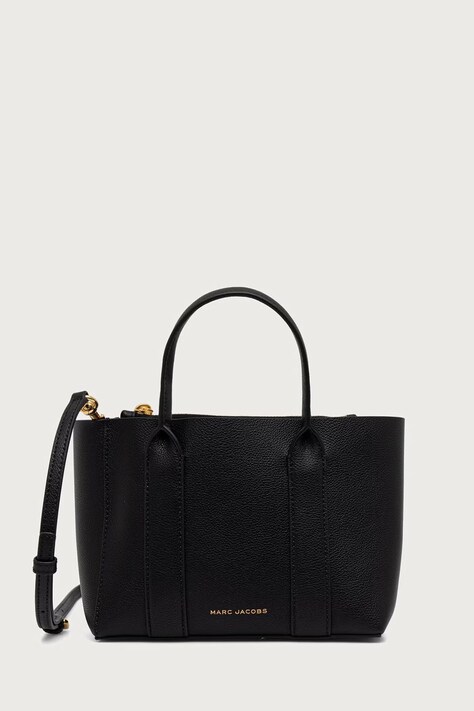 MARC JACOBS Borsa a tracollo da donna in pelle SMALL WORK TOTE nera 2F6HTT008H01