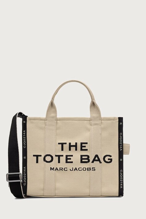 MARC JACOBS Crossbody kabelka dámska THE MEDIUM TOTE béžová M0017027
