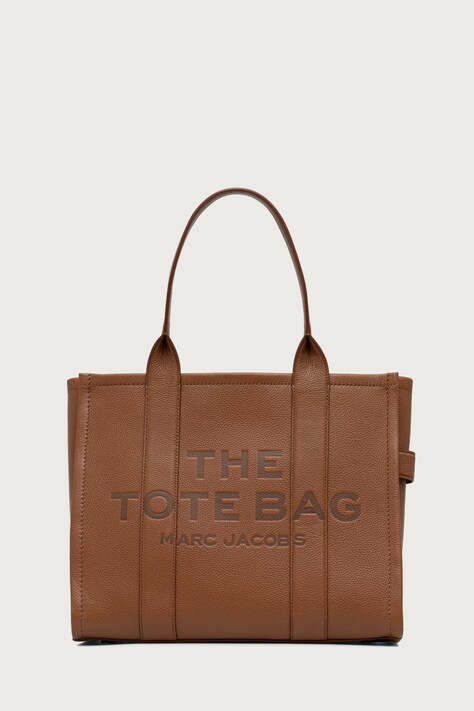 MARC JACOBS Kabelka typu shopper dámska kožená THE LARGE TOTE hnedá H020L01FA21