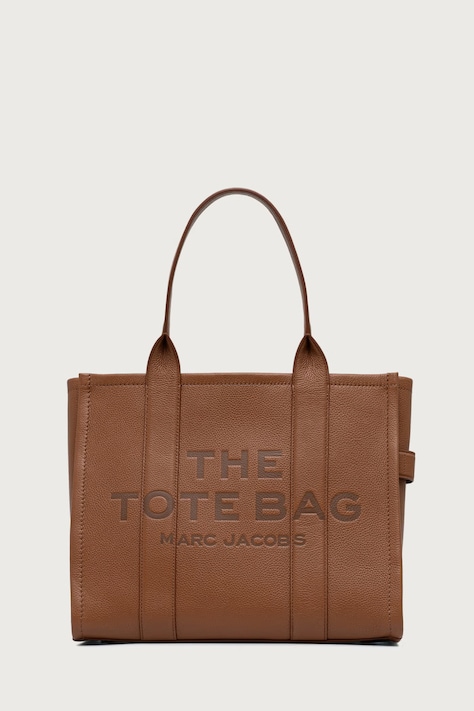 MARC JACOBS Kabelka typu shopper dámska kožená THE LARGE TOTE hnedá H020L01FA21