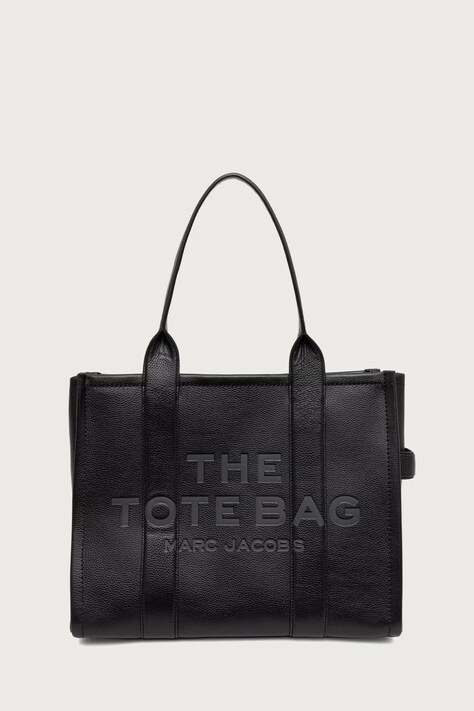 MARC JACOBS Kabelka typu shopper dámska kožená THE LARGE TOTE čierna H020L01FA21