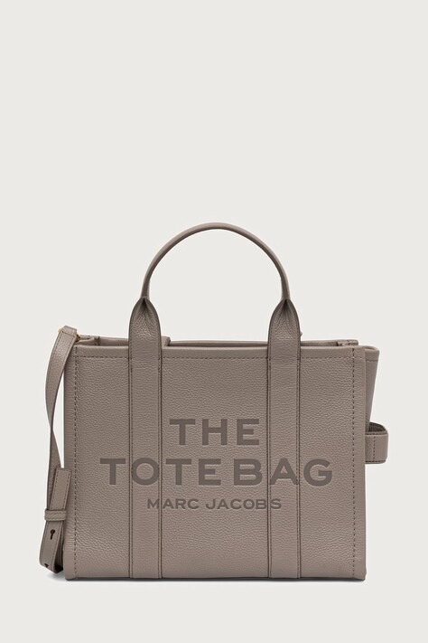 MARC JACOBS Torebka crossbody damska skórzana THE MEDIUM TOTE beżowa H004L01PF21