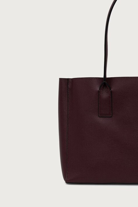 MARC JACOBS Torebka shopper damska skórzana SCENE WORK TOTE brązowa 2P6HTT019H01