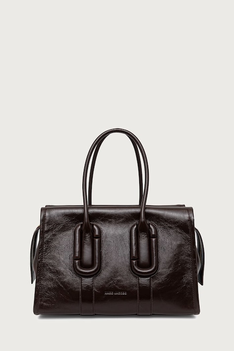 MARC JACOBS Shopper torba ženska usnjena CITY TOTE rjava 2F6HTT003H01