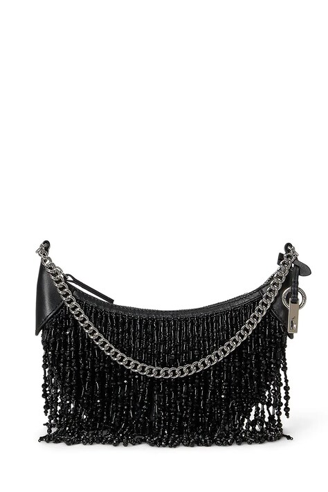 Polo Ralph Lauren Torebka crossbody damska skórzana czarna 428P16934