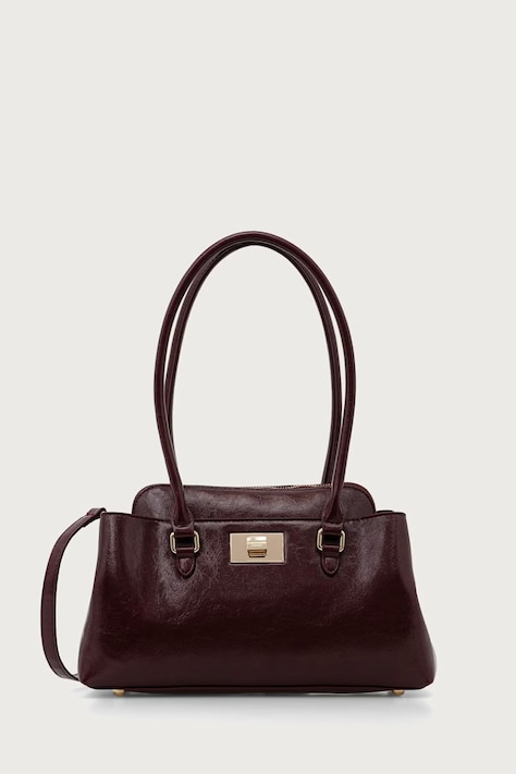 Ermanno Scervino LIFE Torebka damska z imitacji skóry bordowa 12402215