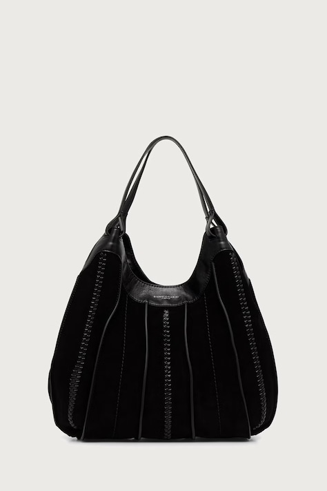Gianni Chiarini сумка-шопер жіноча замшева DUA чорна BS 12750/COMM CM-RALPH