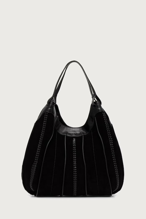 Gianni Chiarini Shopper torba ženska semišasta DUA črna BS 12750/COMM CM-RALPH