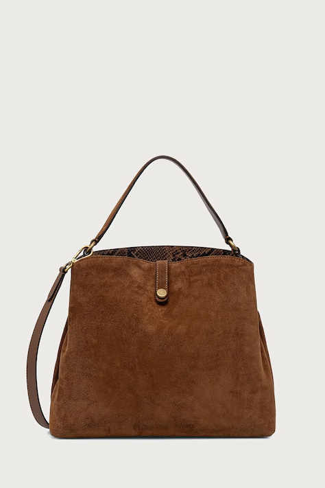 Gianni Chiarini Torebka crossbody damska skórzana FIONA brązowa BS 12486 CM-PTY