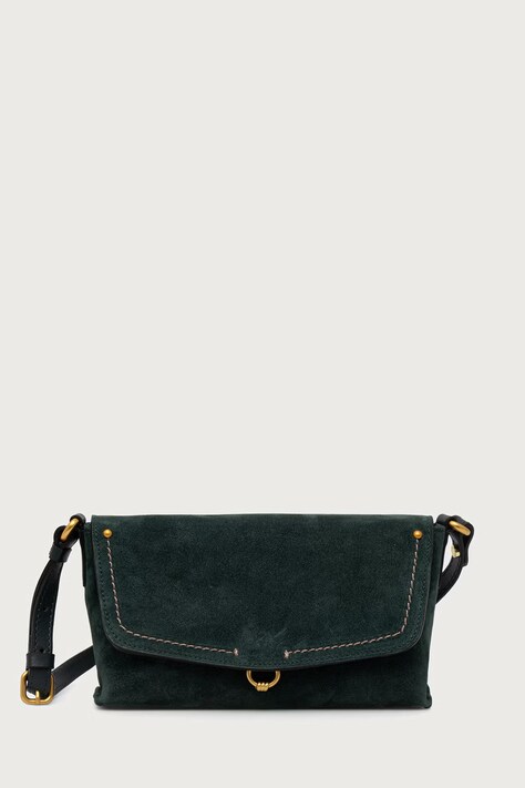 Gianni Chiarini Listonoszka damska skórzana EUGENIA zielona BS 12310 CM-PL