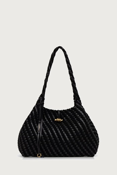 Gianni Chiarini Torebka tote damska skórzana AURELIE czarna BS 12067/COMM W-PLINT