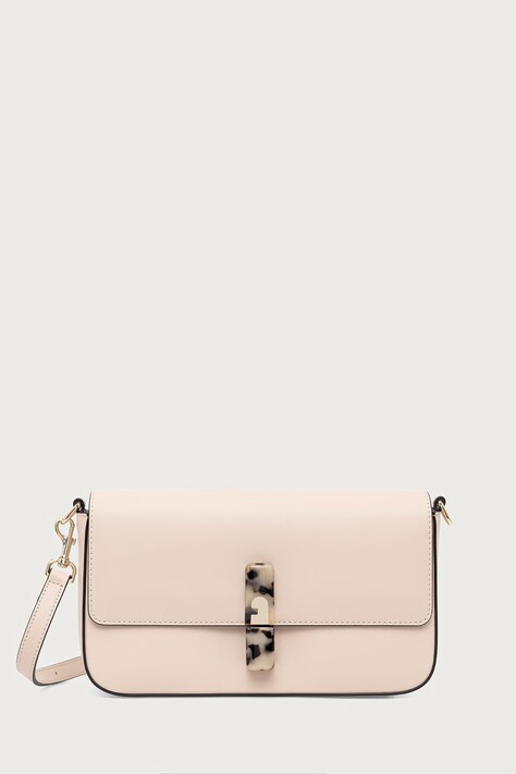 Furla torebka crossbody damska skórzana Iride S beżowa WB02206.BX3104.93300