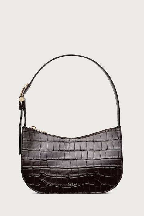 Furla Torebka crossbody damska skórzana Sara S Shoulder Bag brązowa WB02138.BX3178.3244S
