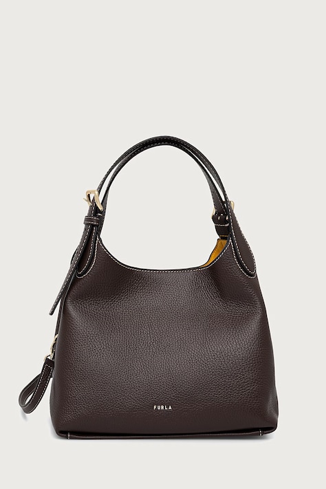 Furla Torebka hobo damska skórzana Primrose M Hobo brązowa WB02210.HSF000.5518S