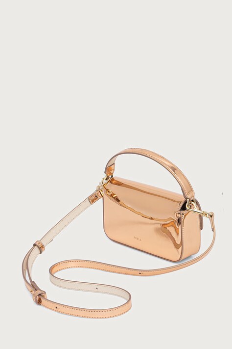 Furla Listonoszka damska Iride Micro złota WE00926.BX2052.3004S