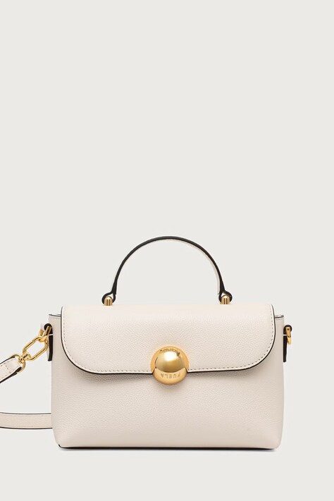 Furla torebka damska skórzana Moonlight Mini Top Handle beżowa WE00921.BX3036.PNN00