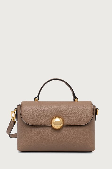 Furla torebka damska skórzana Moonlight Mini Top Handle brązowa WE00921.BX3036.4489S