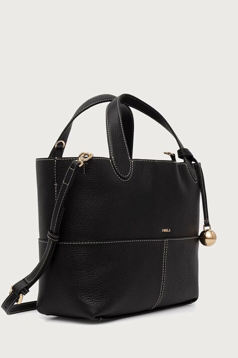 Furla torebka crossbody damska skórzana Primrose M Tote czarna WB02225.HSF000.O6000