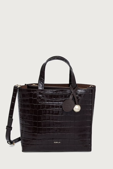 Furla Torebka crossbody damska skórzana Divide It S Tote brązowa WB02123.BX4255.2460S
