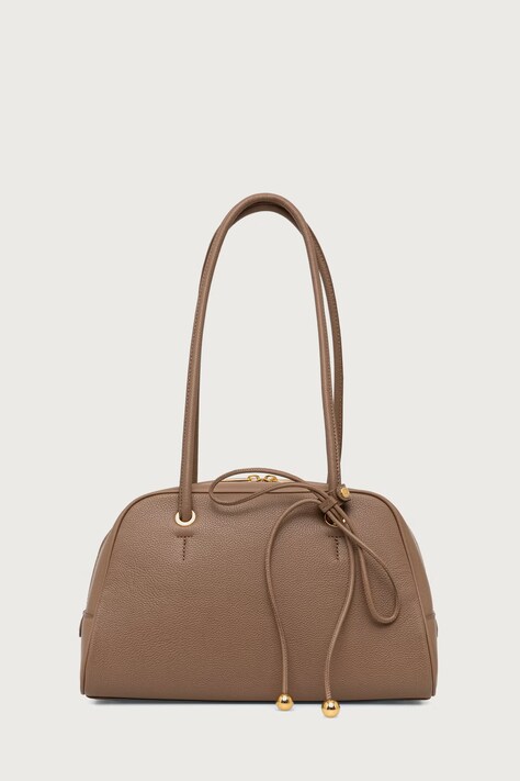 Furla Torebka damska skórzana Poppy M Dome brązowa WB02109.BX4573.4489S