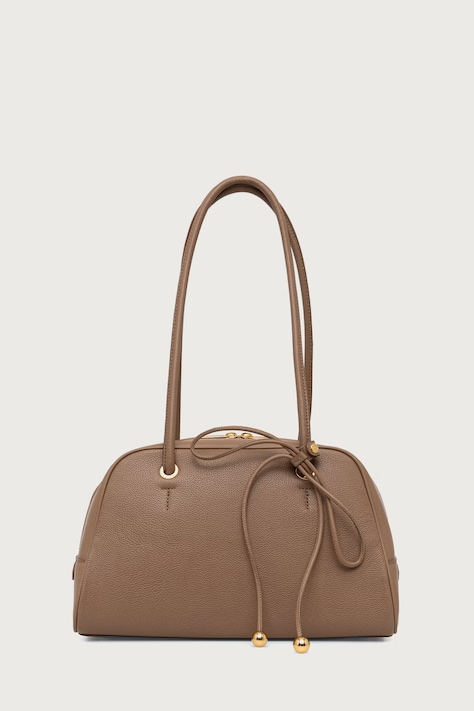 Furla Torebka damska skórzana Poppy M Dome brązowa WB02109.BX4573.4489S