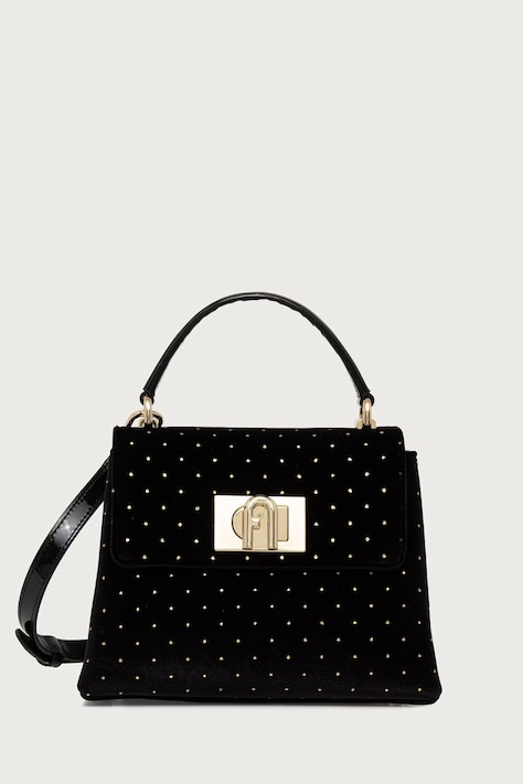 Furla Torebka kuferek damska 1927 Mini Top Handle czarna WB00109.BX4769.TON00