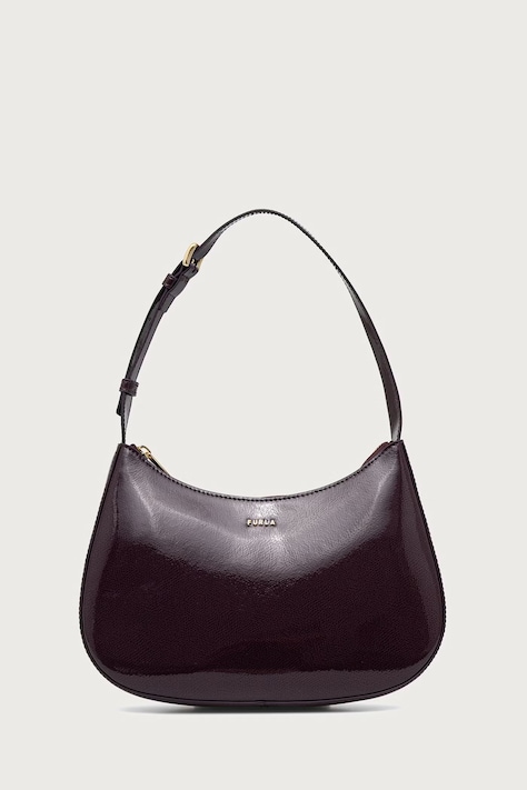 Furla torebka hobo damska skórzana Margot S bordowa WB02167.BX4758.4906S