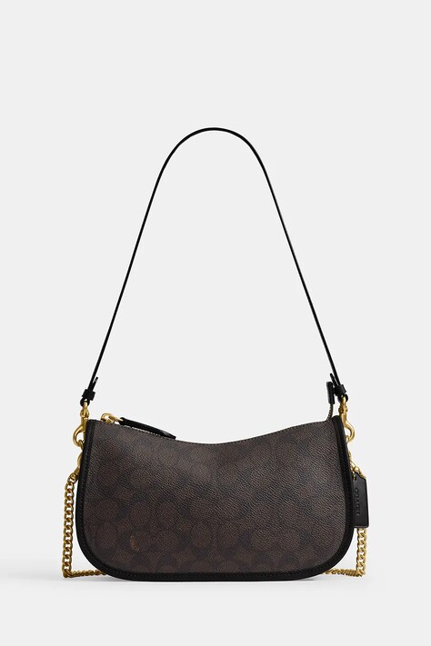 Coach Torebka crossbody damska Waverly czarna CFR42