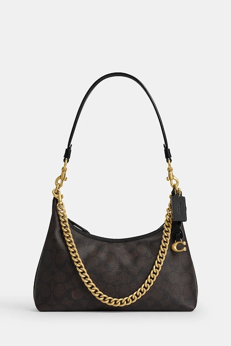 Coach Torebka damska skórzana Juliet Shoulder Bag 25 czarna CFQ68
