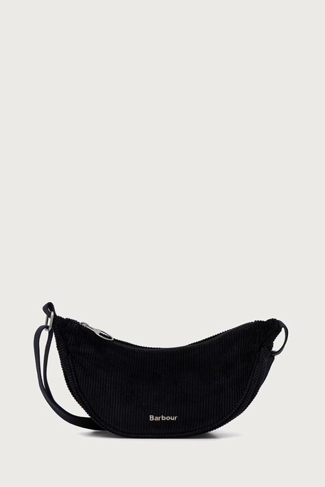 Barbour Torebka crossbody damska sztruksowa granatowa LBA0556