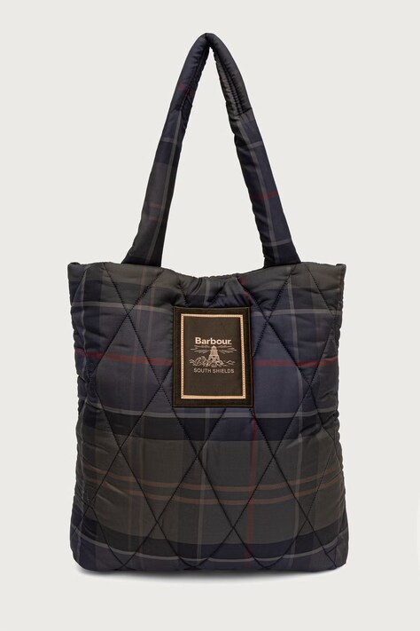 Barbour Torebka tote damska zielona LBA0554