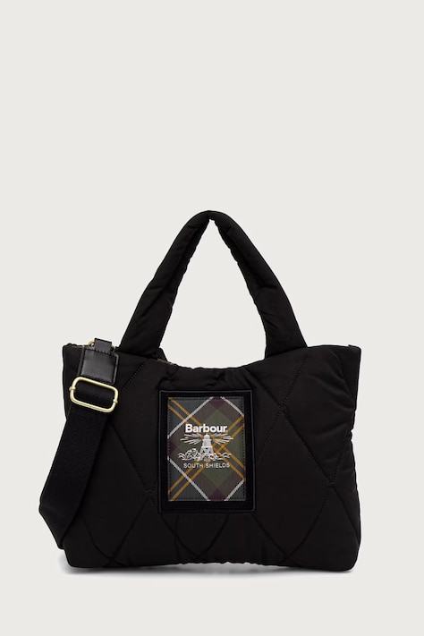 Barbour Torebka tote damska czarna LBA0551