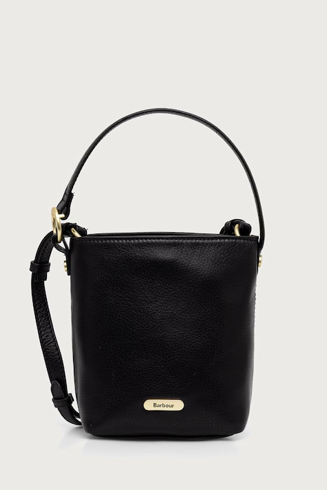 Barbour Torebka crossbody damska skórzana czarna LBA0549