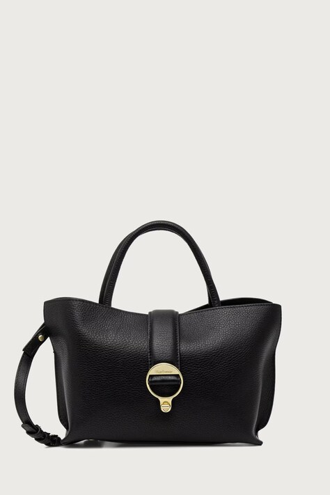 Barbour Torebka crossbody damska skórzana czarna LBA0547