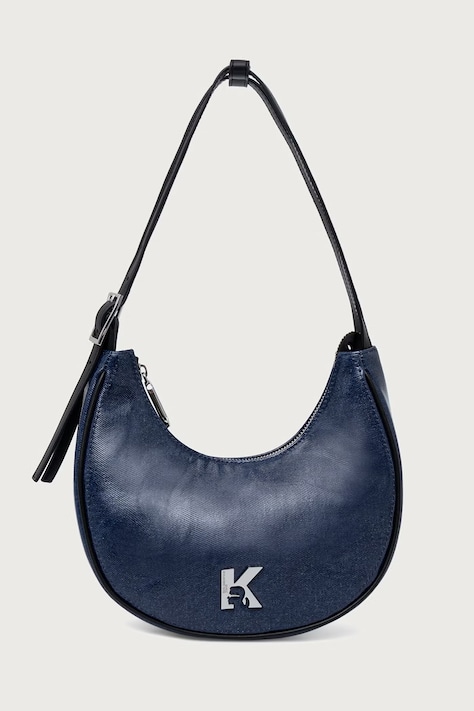Karl Lagerfeld Jeans Torebka hobo damska niebieska B4W30170