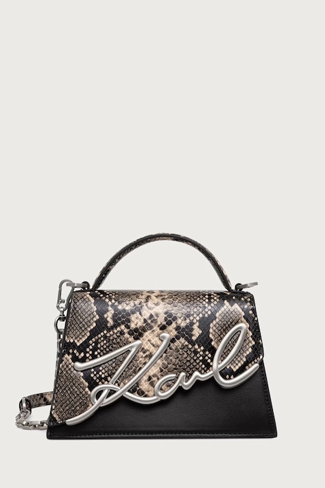 Karl Lagerfeld Torebka crossbody damska beżowa B4W30004