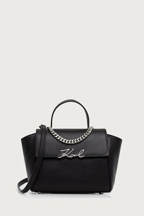 Karl Lagerfeld Чанта crossbody дамска K/SIGNATURE черна B4W30066