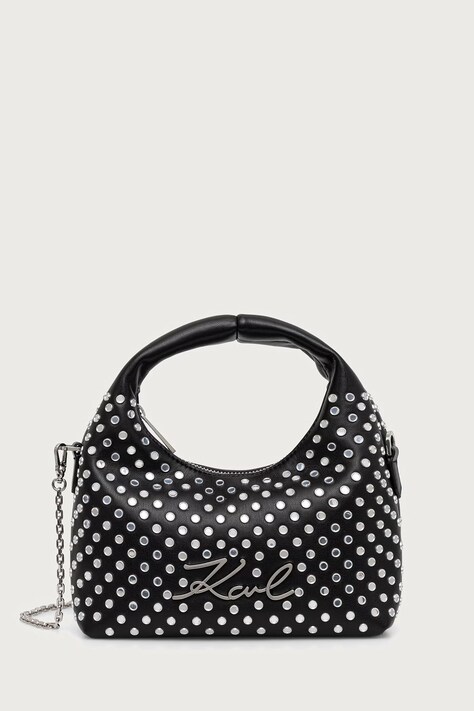 Karl Lagerfeld Crossbody kabelka dámska K/SOIREE čierna B4W30078